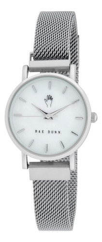 Rae Dunn Tara Sleek Reloj De Malla Con Cierre Magnético Y Es