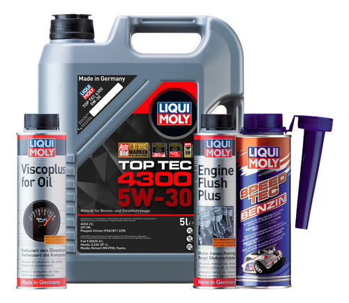 Pack 5w30 Viscoplus Speed Tec Liqui Moly