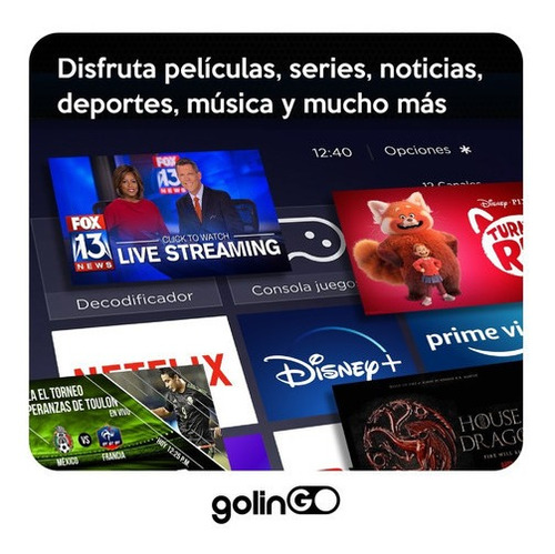Imagen 3 de 7 de Pantalla Daewoo Roku Tv 32 Pulgadas Led Hd Smart Tv