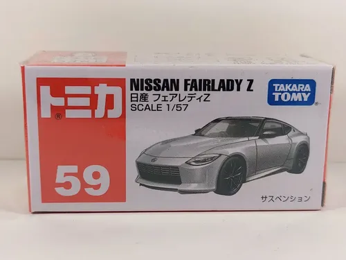 Tomica #59 Nissan Fairlady Z Scala 1/57 - Modello Diecast Nuovo In Scatola