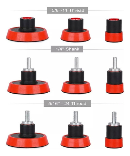 Kit De Esponjas For Pulir Auto De 3 Tamaños 29 Piezas Youni
