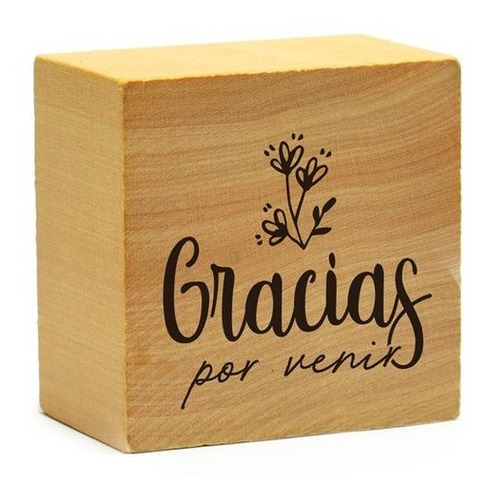 Sello Emprendedores: Gracias Por Venir Ramo 4.7 X 4.7 Cm