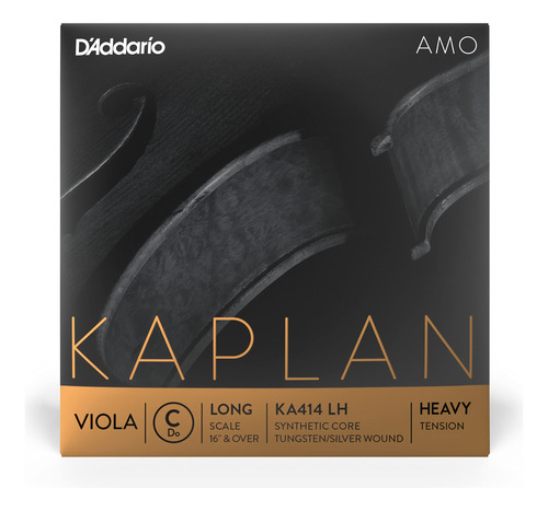 D'addario Ka414 Lh Kaplan Amo Viola C String