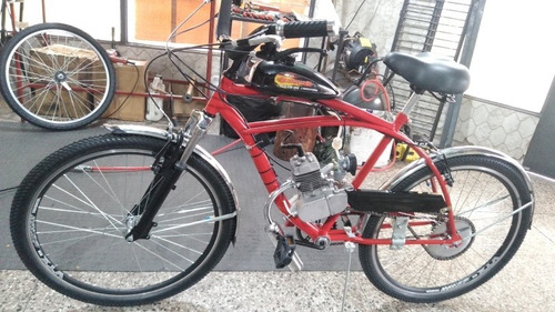 Bicimotos 0km 48cc, Frenos V-brakes, Guardabarro, Suspensión