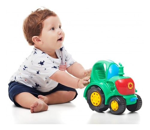 Juguete Calesita Tractor Primera Infancia Calesita / Qualify