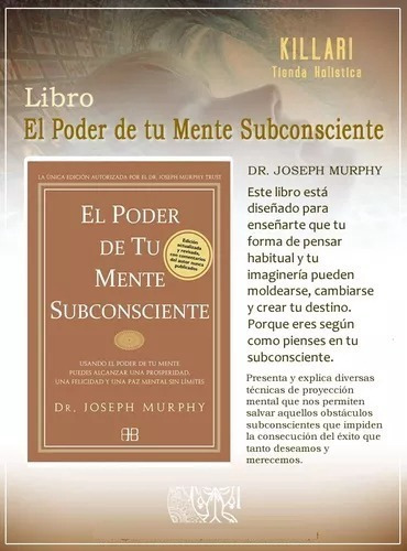 Libro El Poder De Tu Mente Subconsiciente