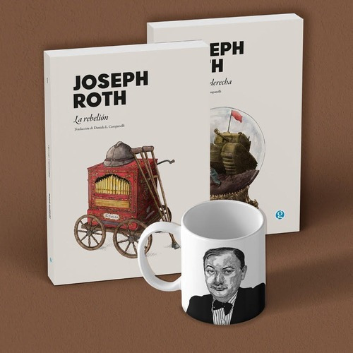 Pack Joseph Roth - Izquierda Y Derecha + La Rebelion + Taza