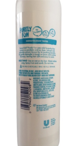 Spray Desenredante De Cabello Suave Kids Calendula Importado