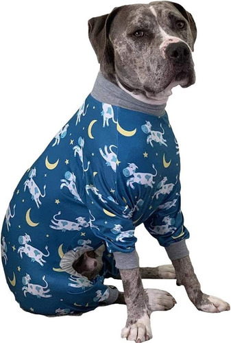 Pijama Con Estampado De Estrella Y Luna De Vaca Luna Y Estre