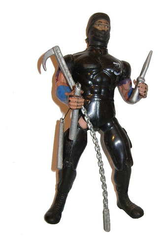 Muñeco Rambo Ninja Negro