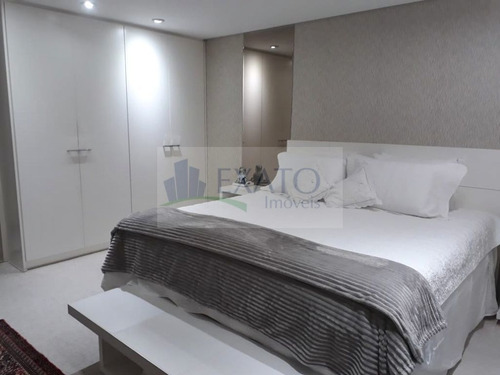 Imagem 15 de 15 de Lindo Apartamento, Totalmente Equipado E Mobiliado, 250m² De Área Útil, 3 Suítes, 4 Vagas. - Em50849