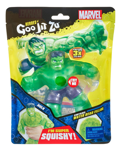 Heroes Of Goo Jit Zu Licencia Marvel Hero Pack - Hulk, Multi