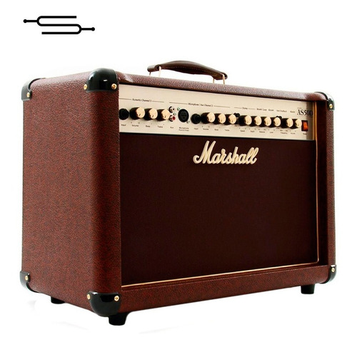 Amplificador Marshall As50d 2ch Acustica Y Voces - Simisol