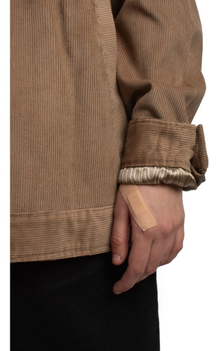 Imagen 7 de 7 de Campera Woodoo Coupe Cord -beige