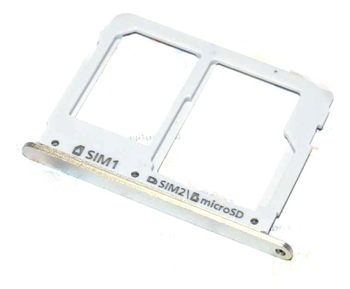 Bandejas Charolas Plata De Sim Y Sd Para Galaxy A7 2016 A710