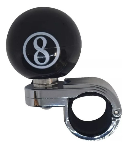 Perilla Redonda Para Volante Universal Tipo Bola 8 Giratoria
