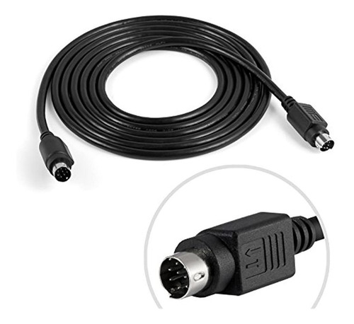 Cable Mini Din De 8 Pines Para Jvc Home Theater Subwoofer 7
