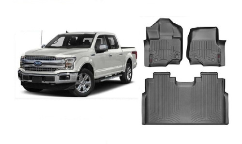 Pisos Weathertech F-150 Lariat 2015/2020 Doble Cabina