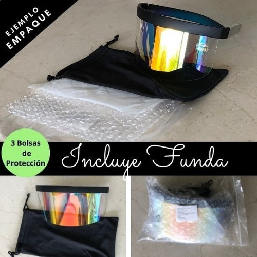 Imagen 3 de 3 de Lentes De Sol Unisex Con Protección Uv400 Incluye Funda