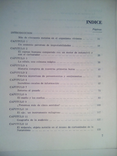 Viaje Al Interior Del Cuerpo Humano, M. Calvo Hernando 1974 (Usado)