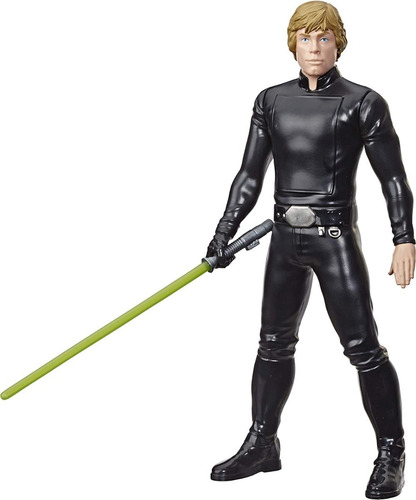 Luke Skywalker Figura Basica 23cm Con Sable De Luz Star Wars