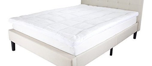 Topper Alternativo Reversible Bedford Home Con Sherpa-queen