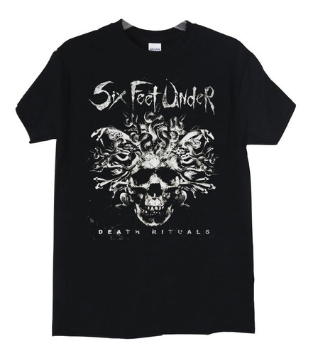 Polera Six Feet Under Death Rituals Metal Abominatron