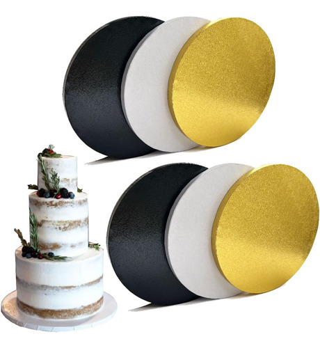 Bases Para Pasteles Redondas De 14 Pulgadas Anssdo, Juego De