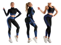 Comprar Conjunto Ropa Deportiva De Dama Importado Fitness 3 Piezas