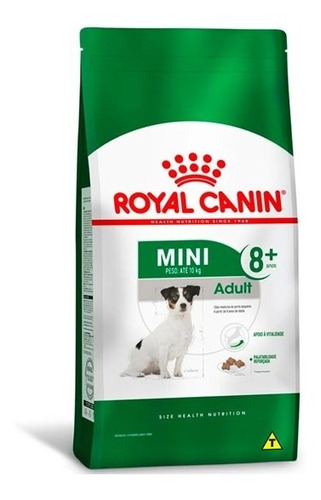 Racao Caes Royal Canin Mini 8+ Adulto - 1kg 