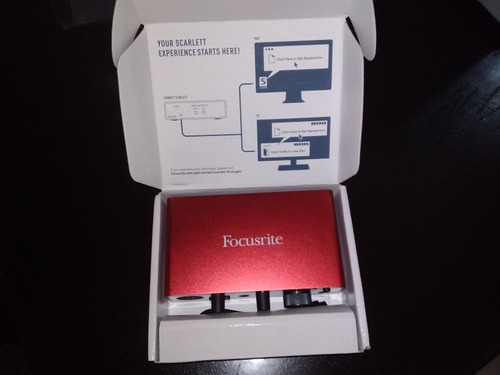 Interface De Audio Scarlett Focusrite Solo