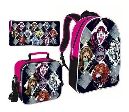 Bolsos Escolares Monster High Marca Capi