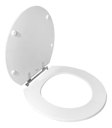 Tampa De Vaso Sanitário Universal Oval Articulação Inox 