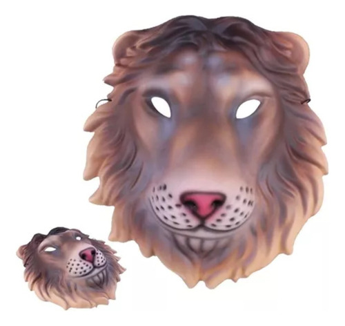 Pack 3 Máscaras Madagascar Unitalla Lémur Jirafa León