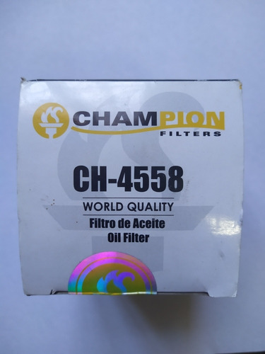 Imagen 2 de 3 de Filtro De Aceite Ch-4558 Fiat Uno Fiorino Palio Siena Forza