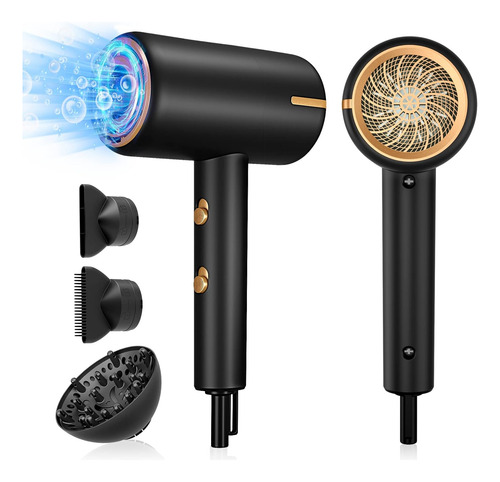 Secador De Pelo Ionico 2000 W, Secador De Pelo Profesiona...