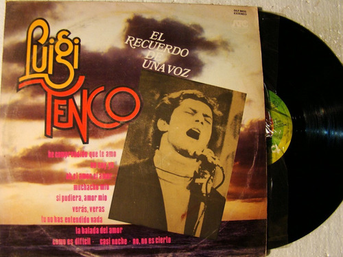 Luigi Tenco El Recuerdo De Una Voz 1981 Vinilo Argentina