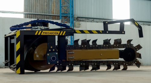 Zanjadora 1200 Hidrobull- Implemento Minicargadora Bobcat