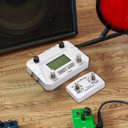 Pedal Circular Rowin Drum Machine, Guitarra Looper