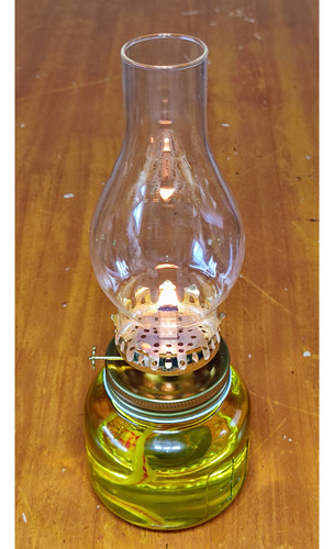 Lámpara Vintage Quinqué Modelo Toledo Aceite O Queroseno