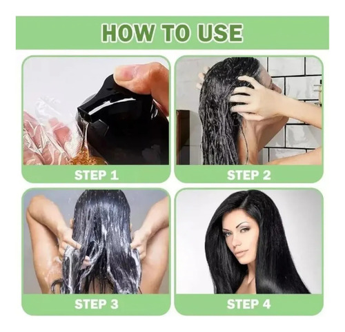 Champú Para Teñir El Cabello 3 En 1 Botella A1