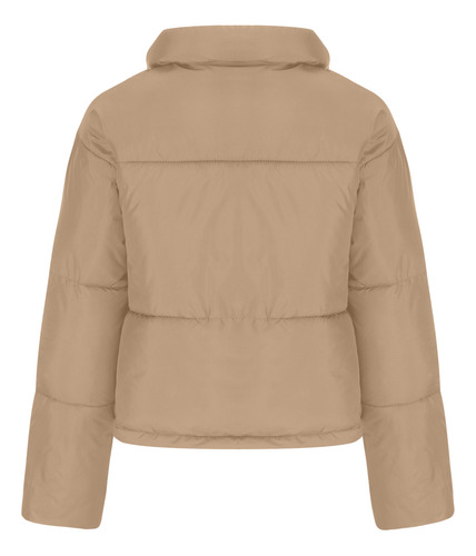 Chaqueta A La Moda Para Mujer Con Bolsillo Con Cremallera, Abrigo Largo De Invierno
