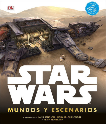 Star Wars Mundos Y Escenarios, De Vários Autores. Editorial Dk, Tapa Dura En Español
