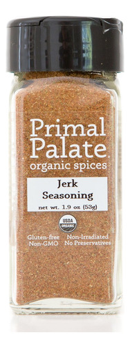 Condimento Jerk De Especias Orgánicas Primal Palate, Orgánic
