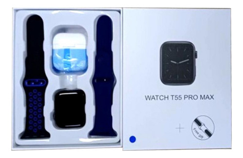 Reloj Inteligente T55 Pro Max Call Tws, 2 En 1, 1.44 Pulgada