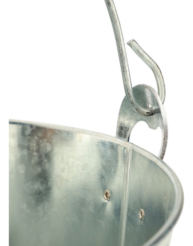 Cubo De Hielo Portátil Con Mango De Metal Para Vino Y Cervez