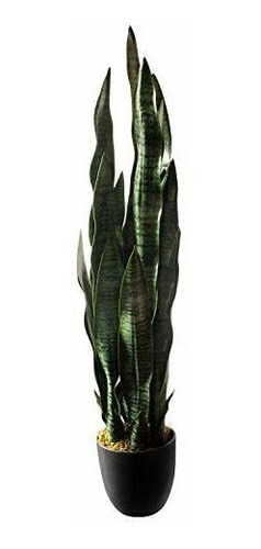 Royal Imports Planta De Hoja Artificial De Sansevieria, Plan