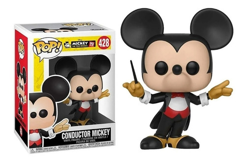Figura Funko Pop Disney Mickey 90th - Conductor Mickey 428.