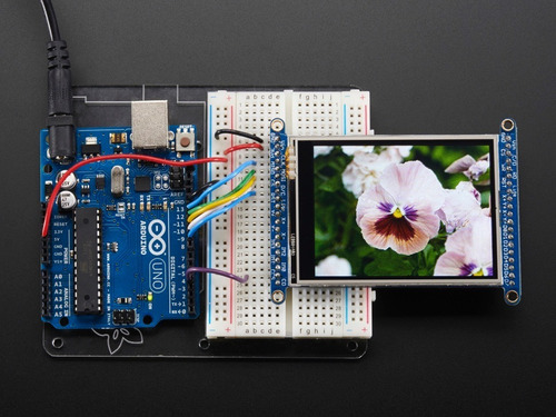 Adafruit Display Lcd 2.8 Touchscreen Ili9341 Arduino Pic Avr