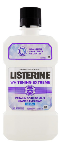 Enxaguante bucal Listerine Whitening Extreme menta 473 ml